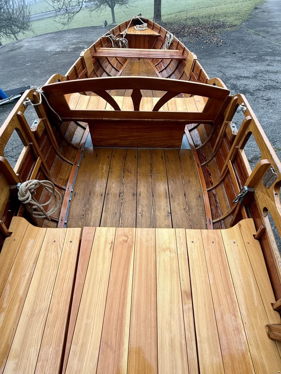 Nussbaumer Klinker Fischer- Ruderboot 1967