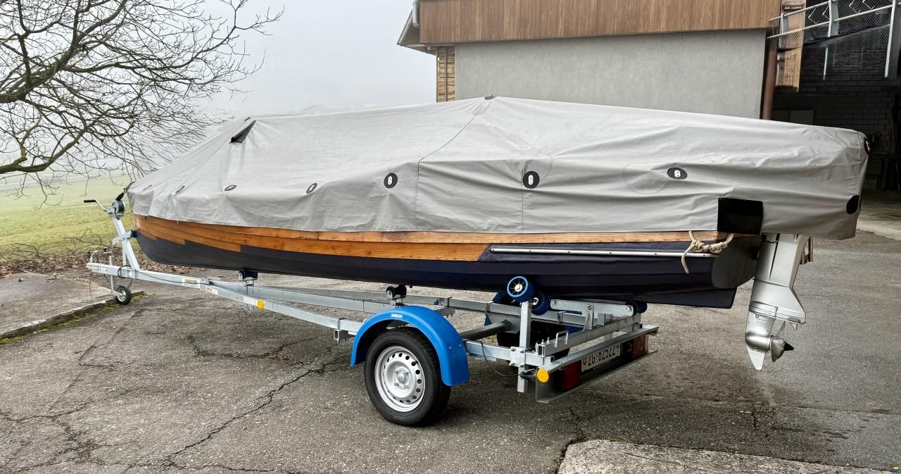 Nussbaumer Klinker Fischer- Ruderboot 1967