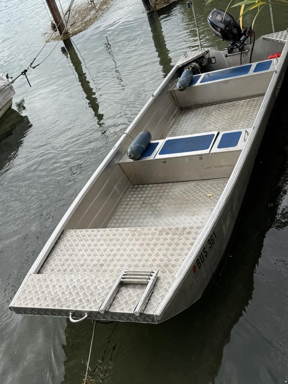 Brema Aluminium Motorboot Anglerboot Badeboot