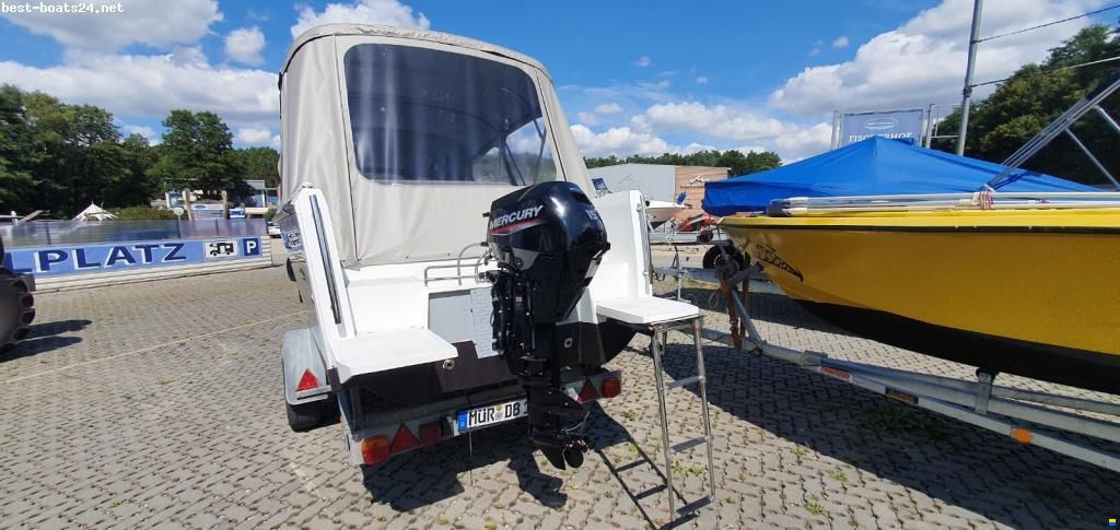 Alonsea Boats 560 mit Konsole Trailer vorhanden