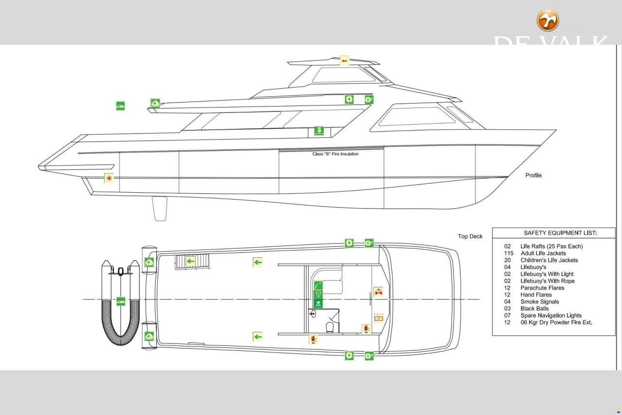 Day Passengers Ship Diving Boat 24 M