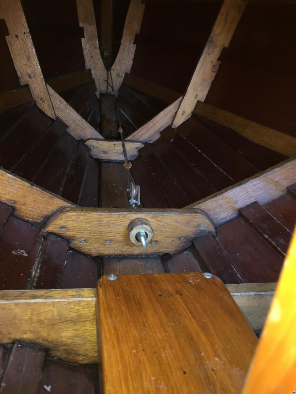 Pirat-Jolle (Massivholz/Mahagoni)