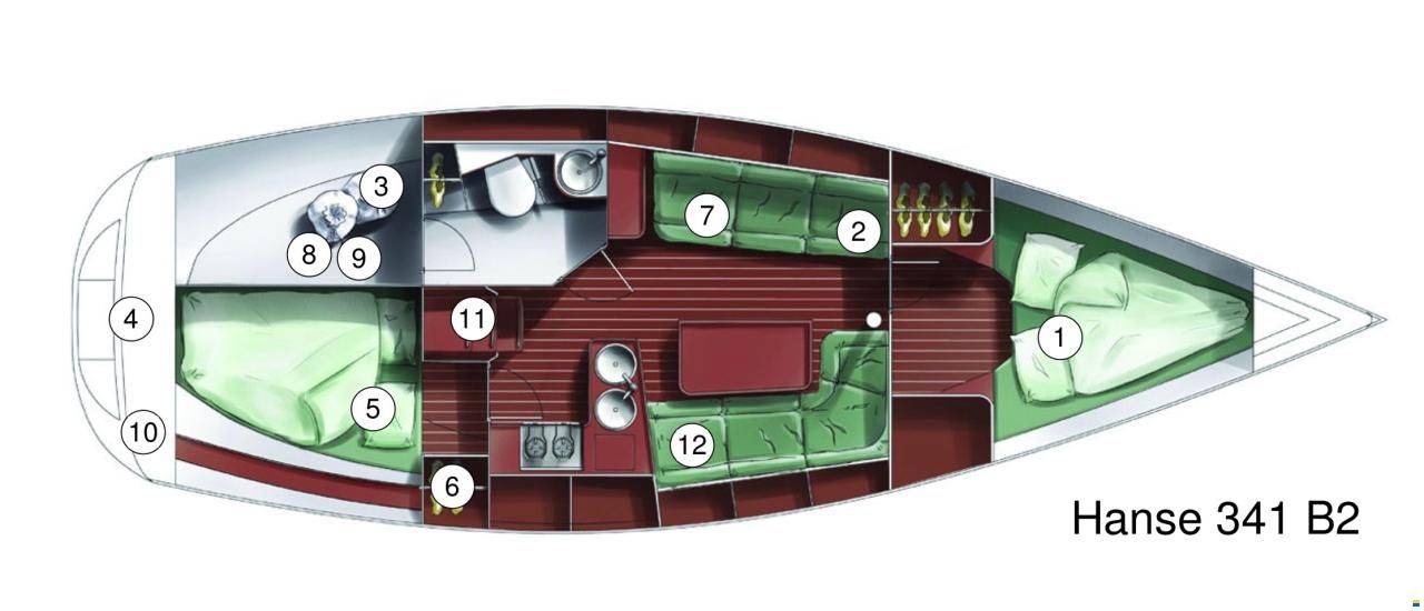 Hanse 341