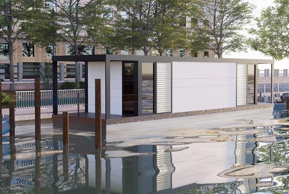 HOUSEBOAT SCHAB 12,1x3m
