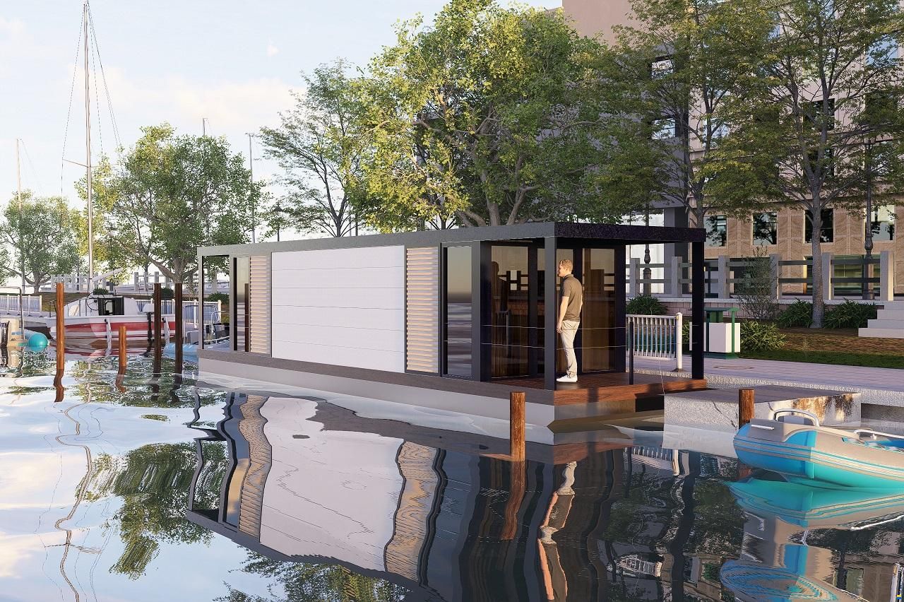 HOUSEBOAT SCHAB 12,1x3m