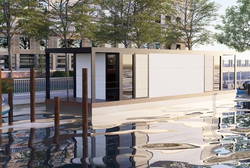 HOUSEBOAT SCHAB 12,1x3m