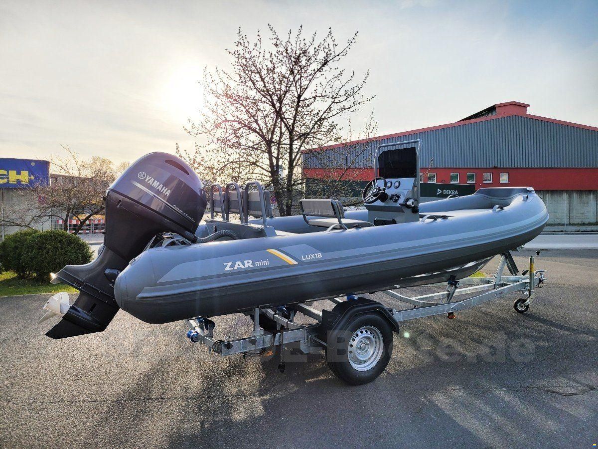 ZAR mini LUX18 RIB GREYLINE + YAMAHA 100