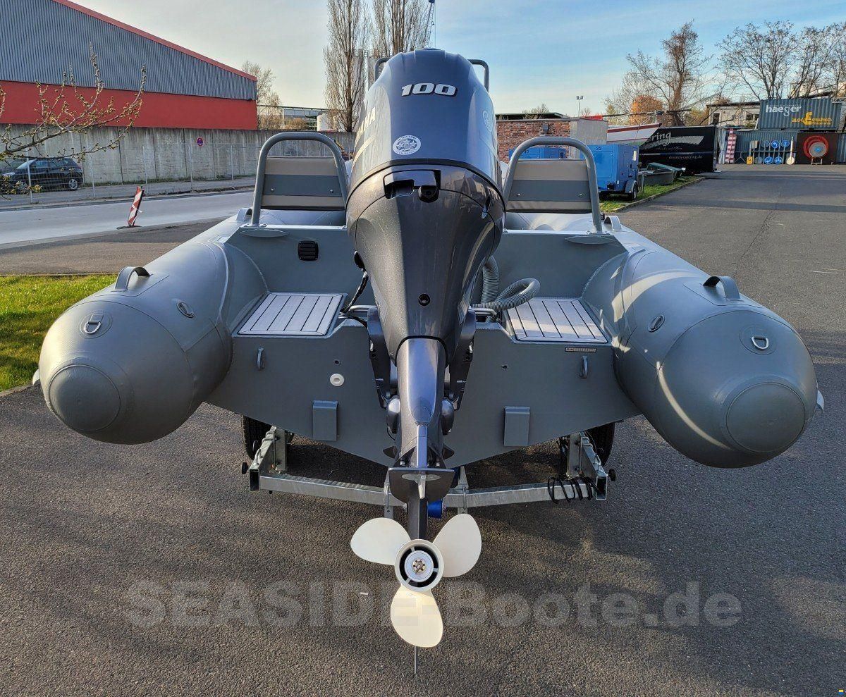 ZAR mini LUX18 RIB GREYLINE + YAMAHA 100