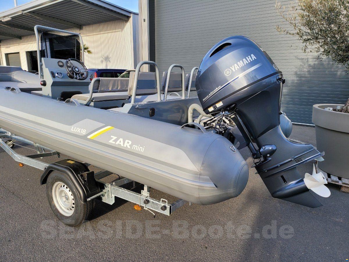ZAR mini LUX18 RIB GREYLINE + YAMAHA 100