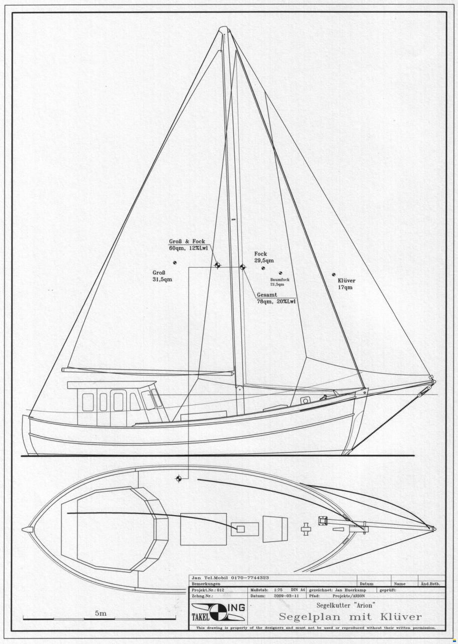 Segelkutter &bdquo;Arion&ldquo;