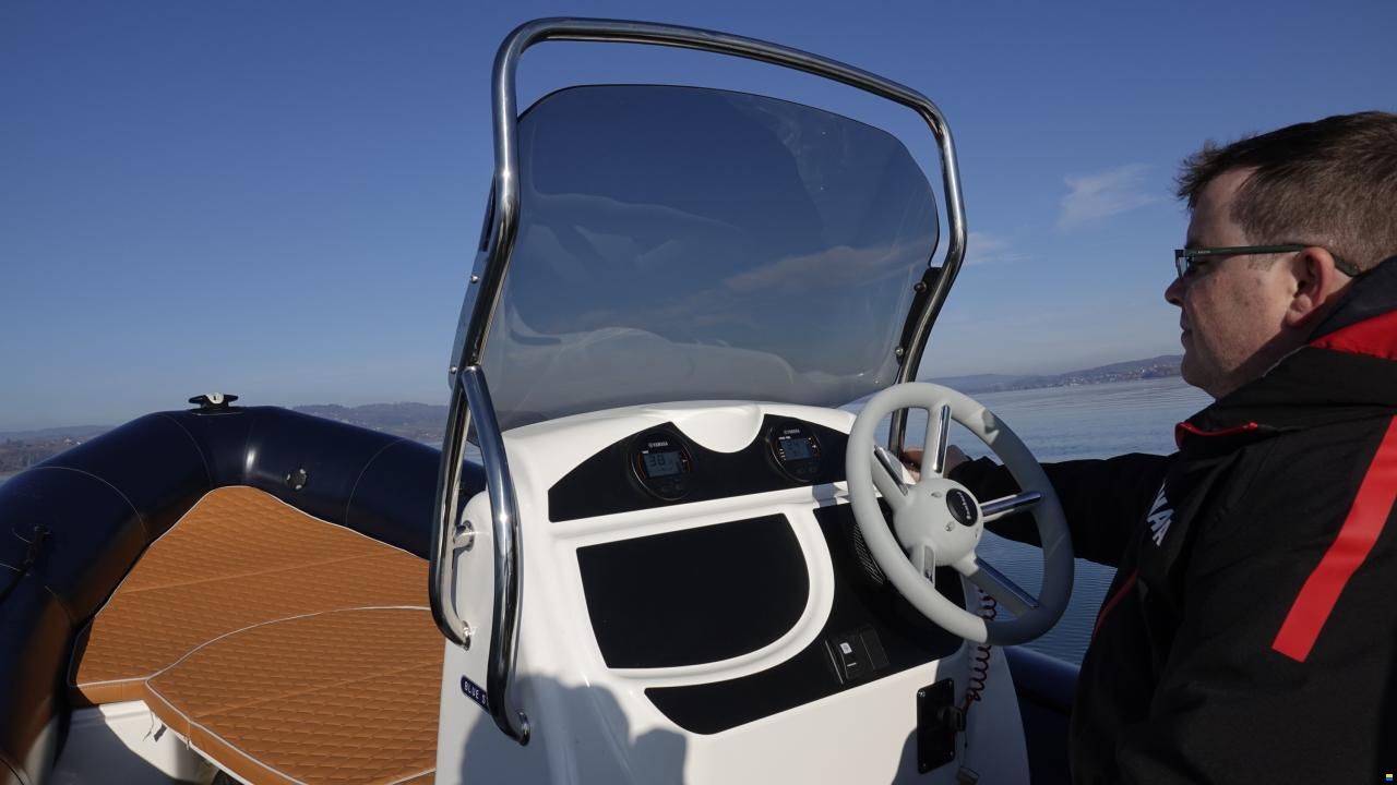 Bombard SunRider 550 Blue Story