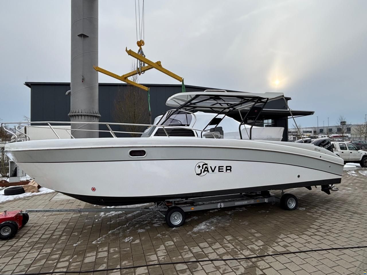 Saver 870 WA mit 2x Suzuki DF200APX, Gebraucht