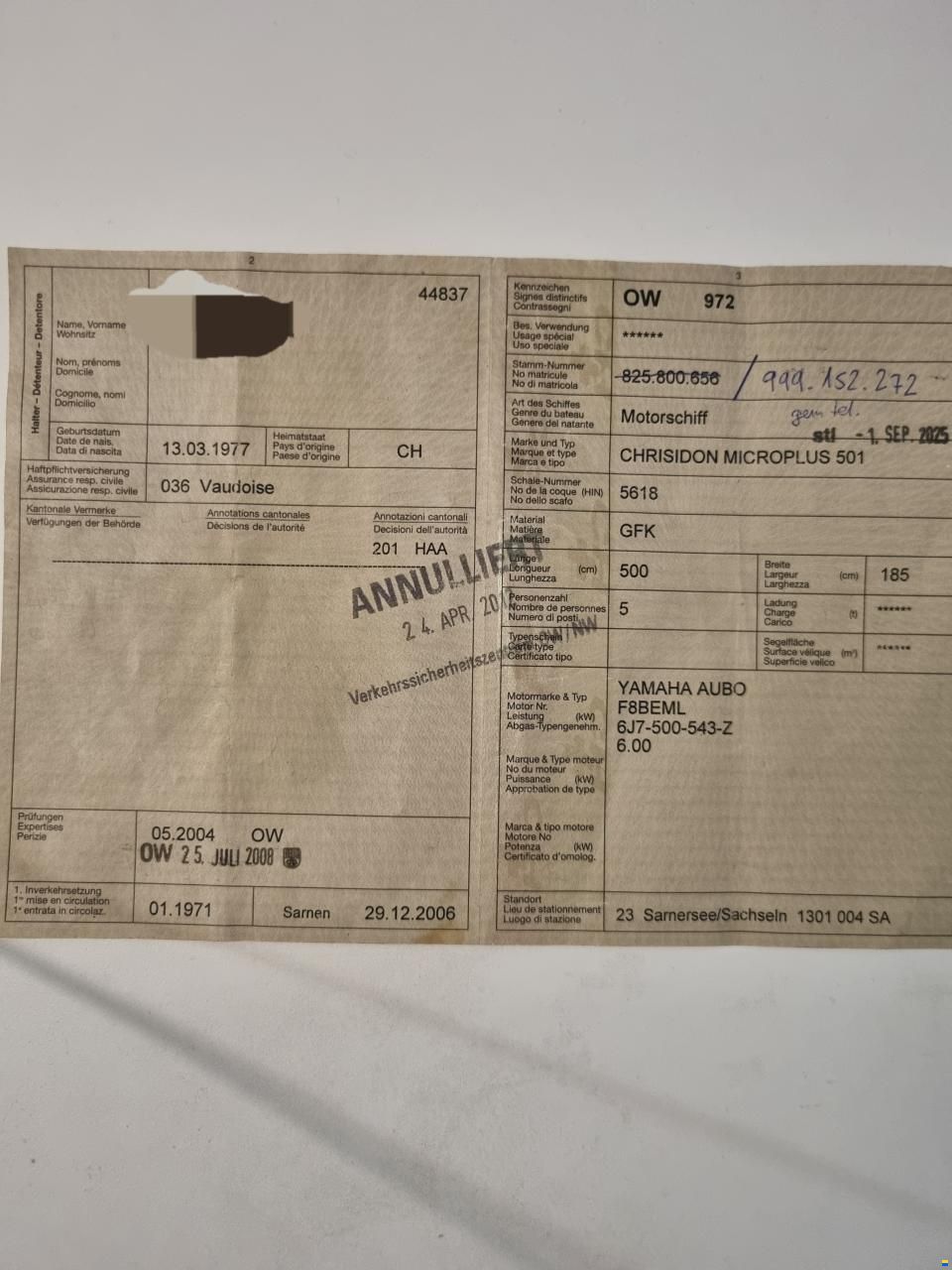 Chrisidon Microplus 501