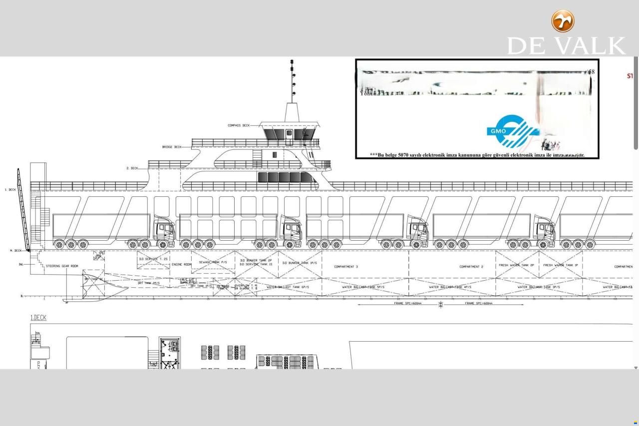 RO/RO PAX DOUBLE ENDED FERRY 90
