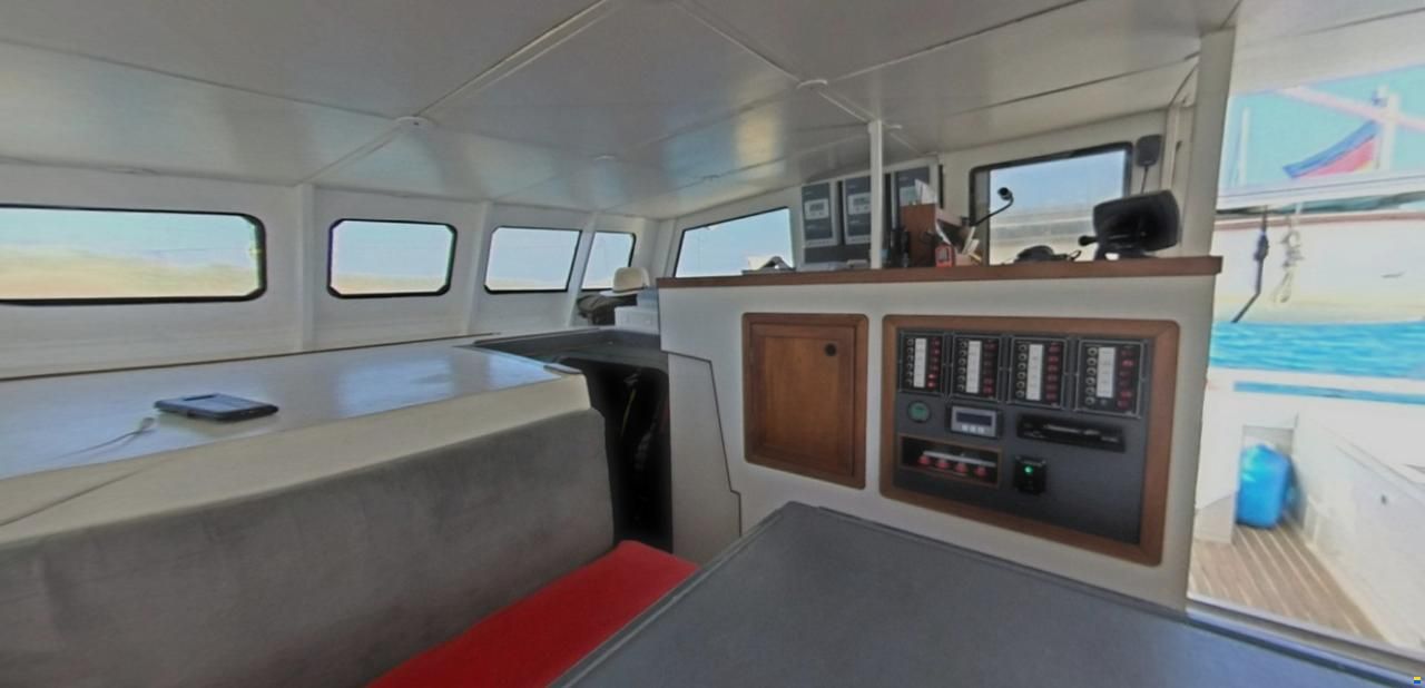 Richard Woods Mira 35 catamaran