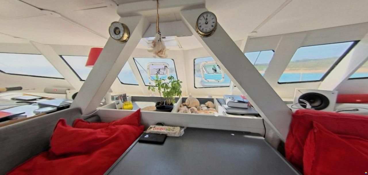 Richard Woods Mira 35 catamaran
