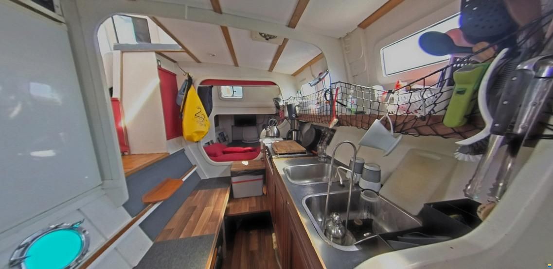 Richard Woods Mira 35 catamaran