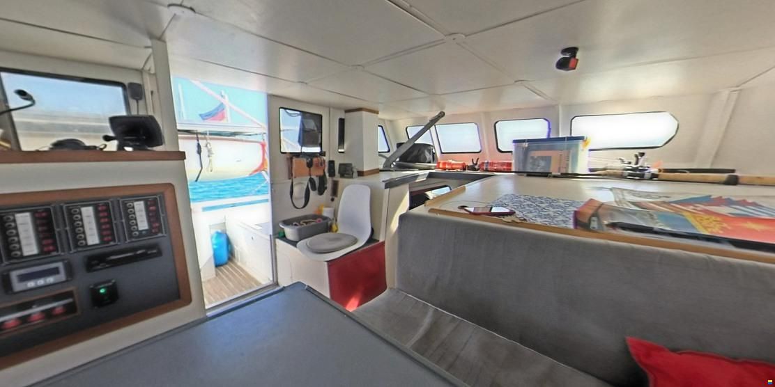 Richard Woods Mira 35 catamaran