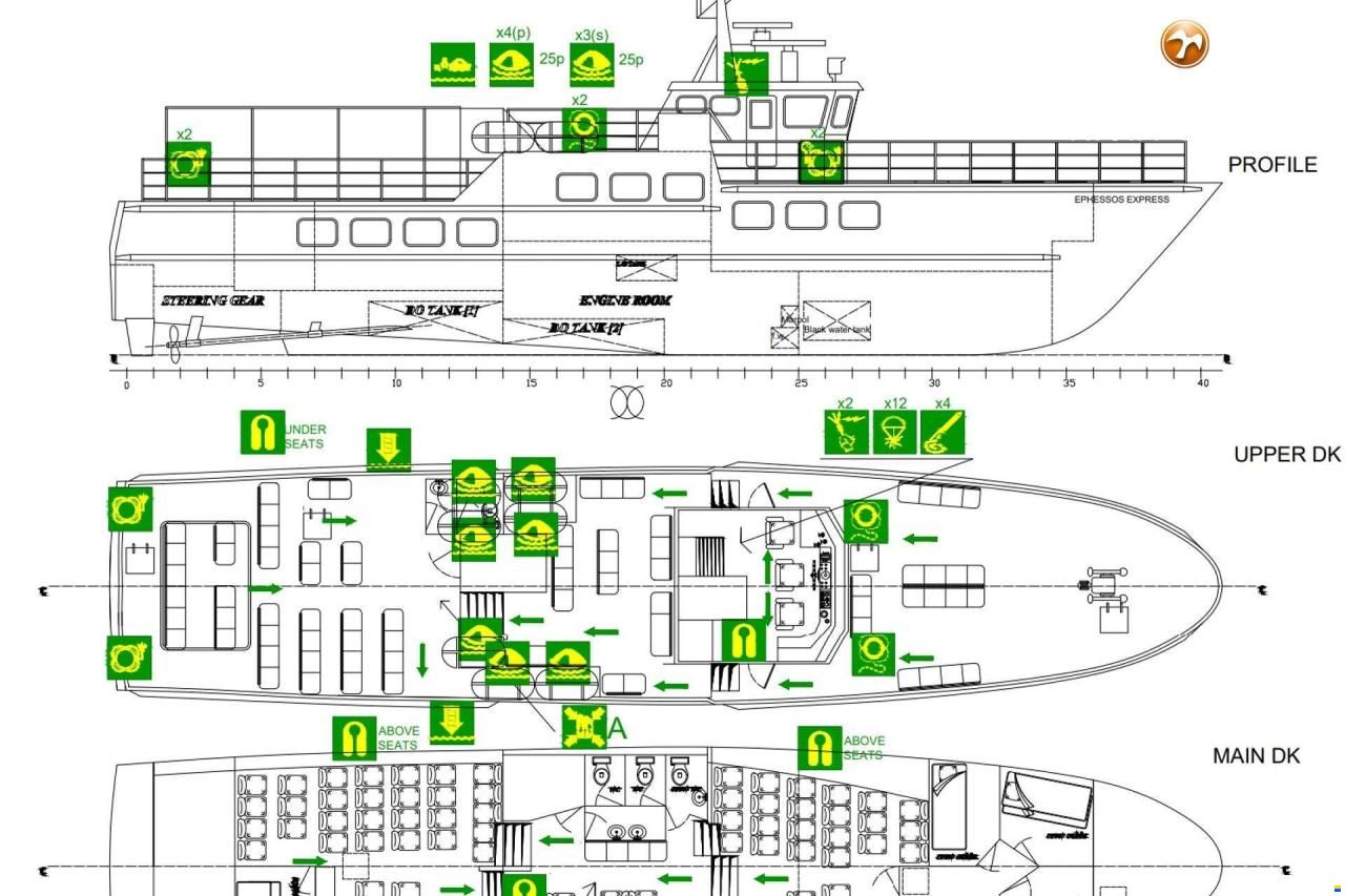 Day Passengers Ship Fjellstrand 26
