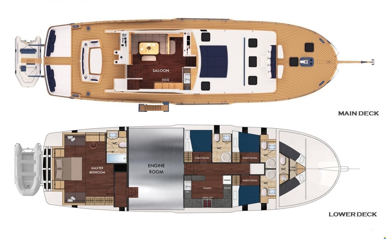 ARK YACHTS STEEL MOTORSAILER