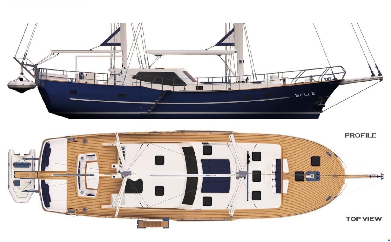 ARK YACHTS STEEL MOTORSAILER