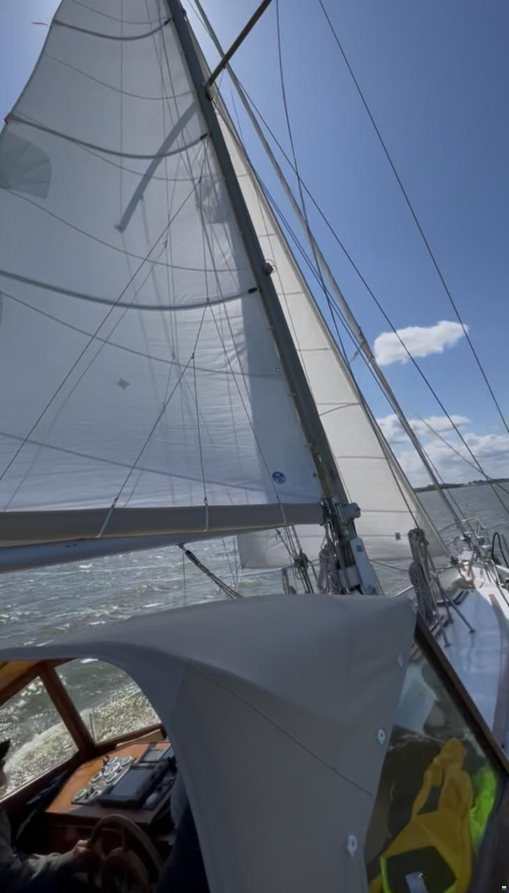 De Vries Weltumsegler Ketch Cortenstahl