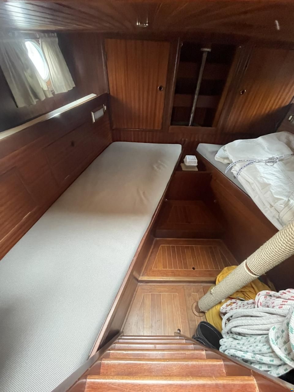 De Vries Weltumsegler Ketch Cortenstahl