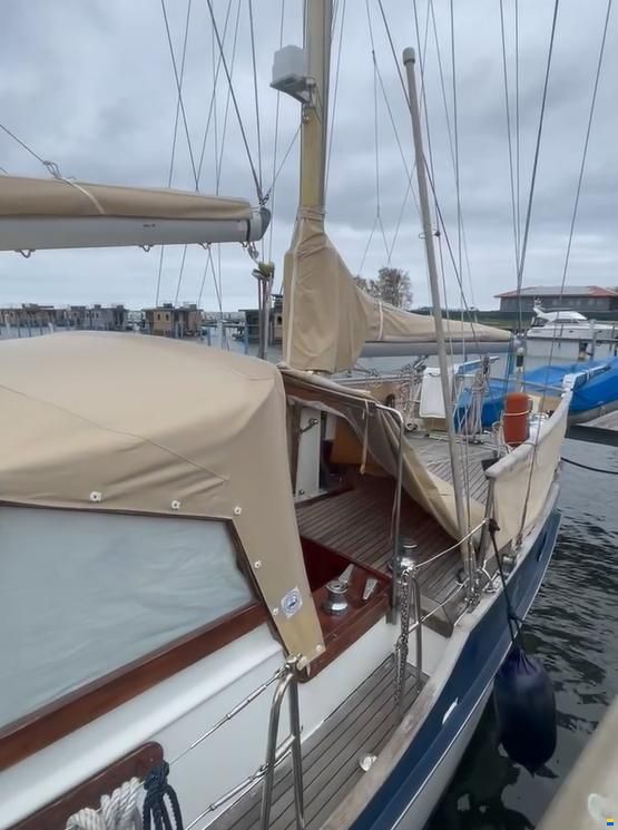De Vries Weltumsegler Ketch Cortenstahl
