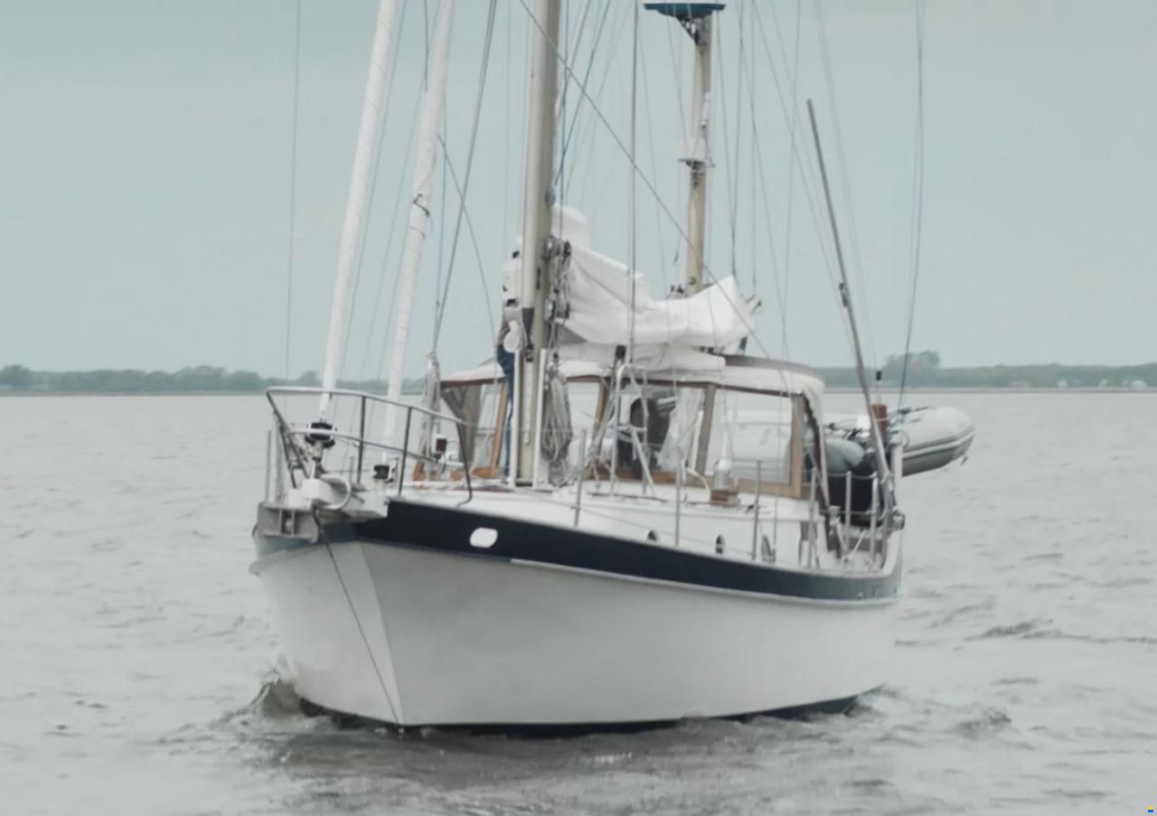 De Vries Weltumsegler Ketch Cortenstahl