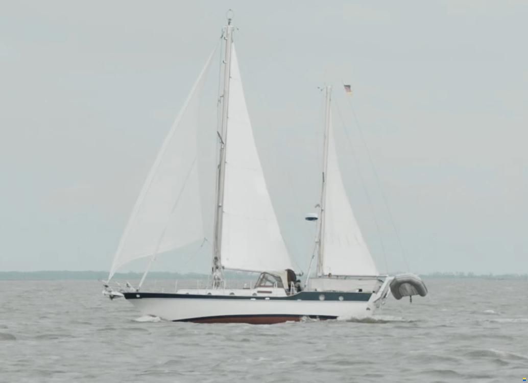 De Vries Weltumsegler Ketch Cortenstahl