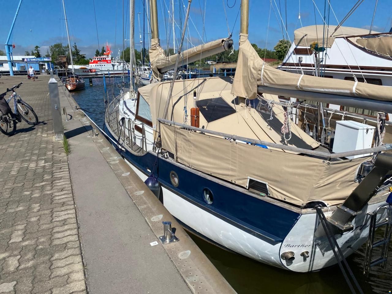 De Vries Weltumsegler Ketch Cortenstahl