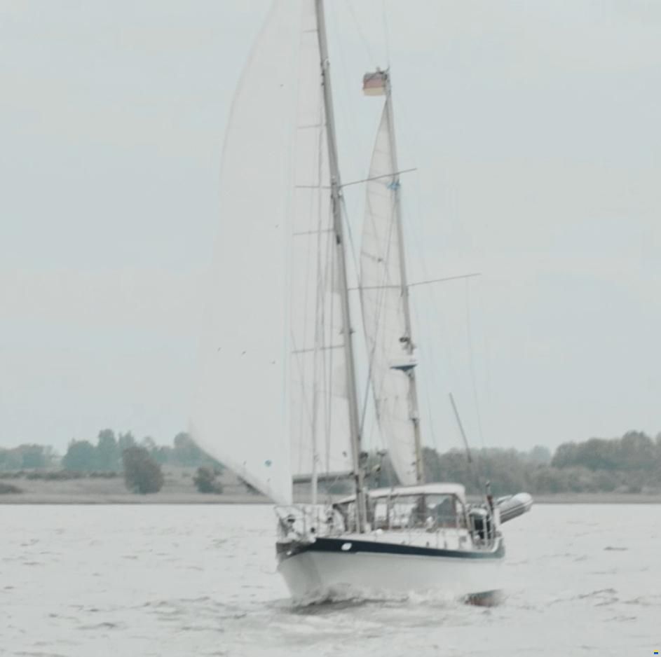 De Vries Weltumsegler Ketch Cortenstahl