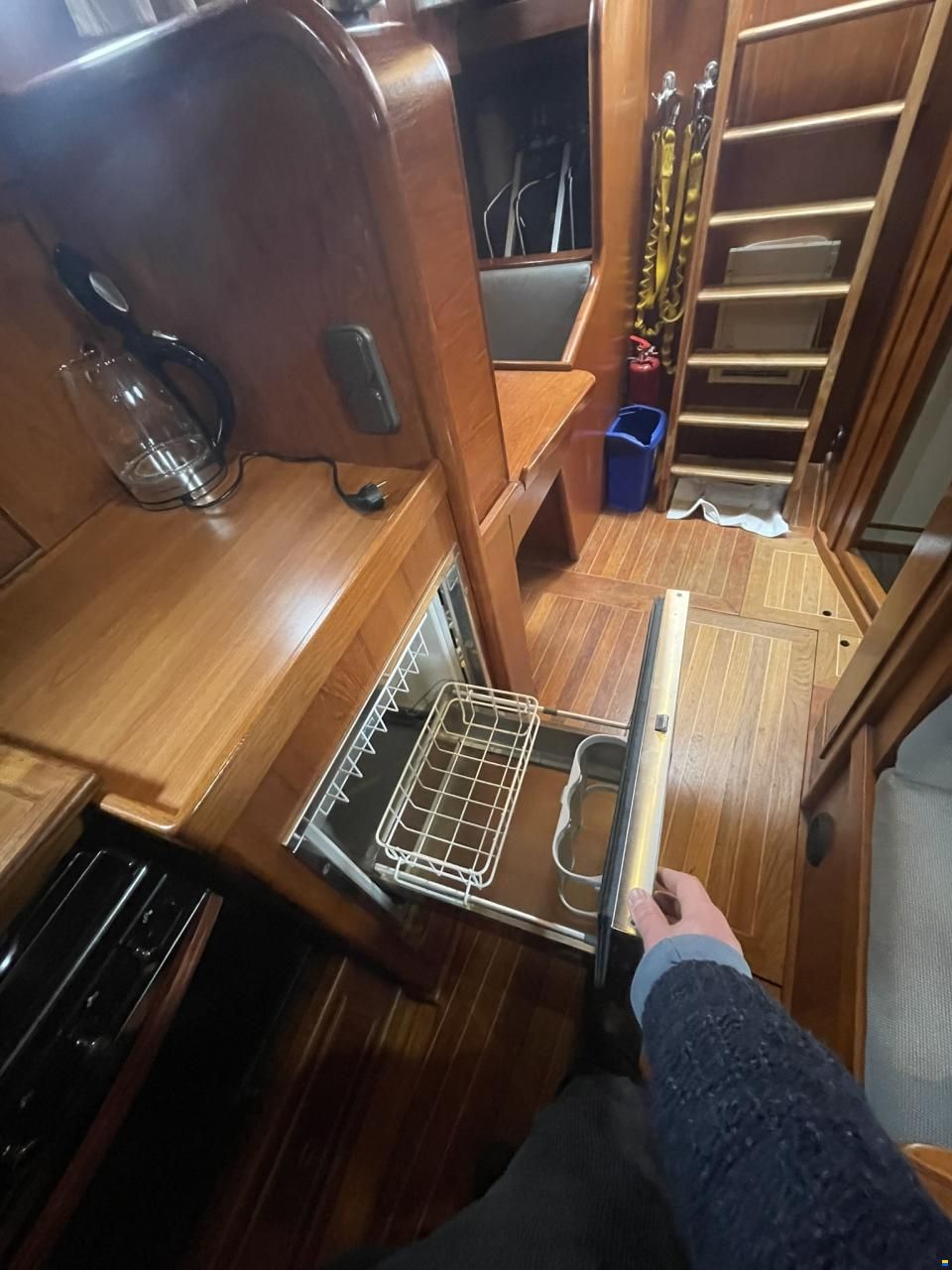 De Vries Weltumsegler Ketch Cortenstahl