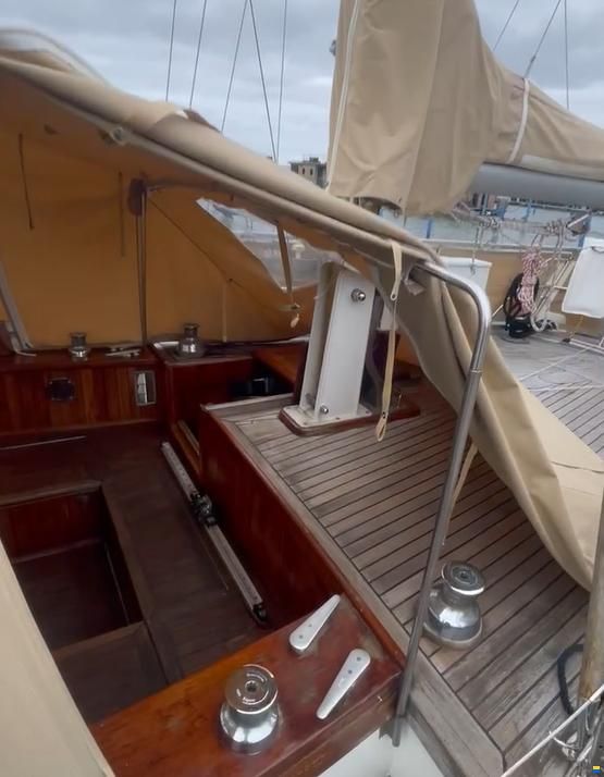 De Vries Weltumsegler Ketch Cortenstahl