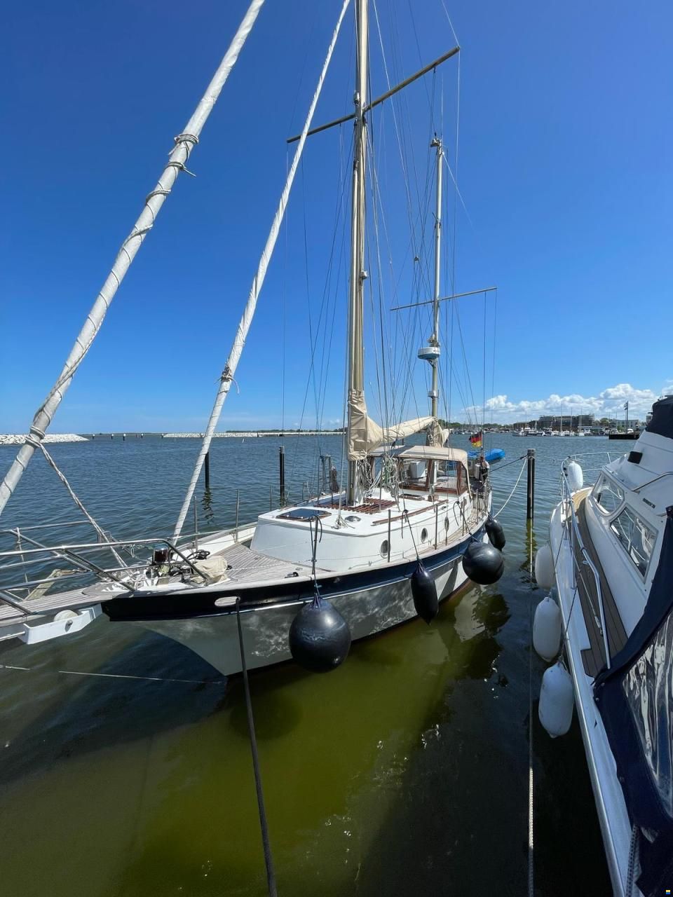 De Vries Weltumsegler Ketch Cortenstahl
