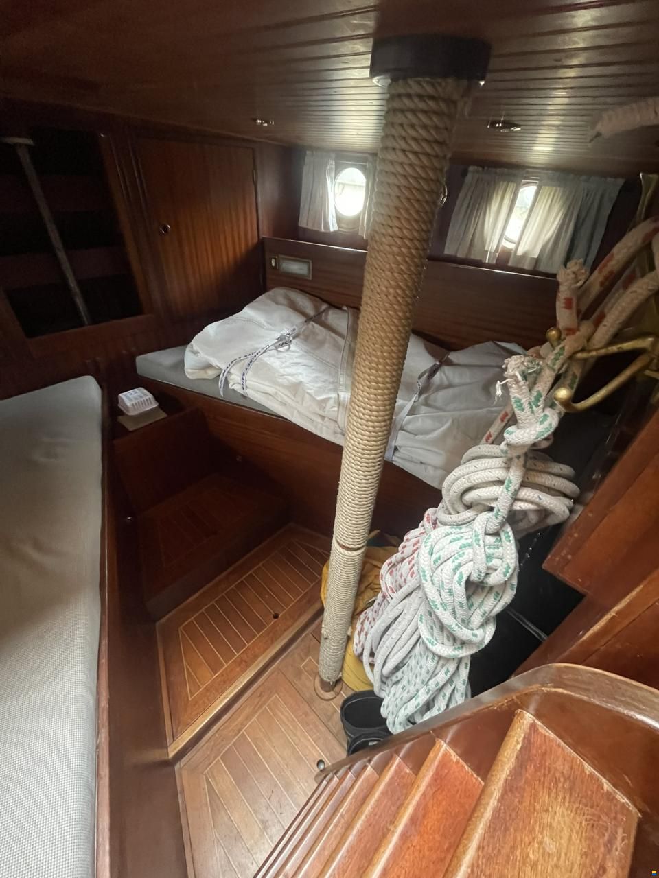 De Vries Weltumsegler Ketch Cortenstahl