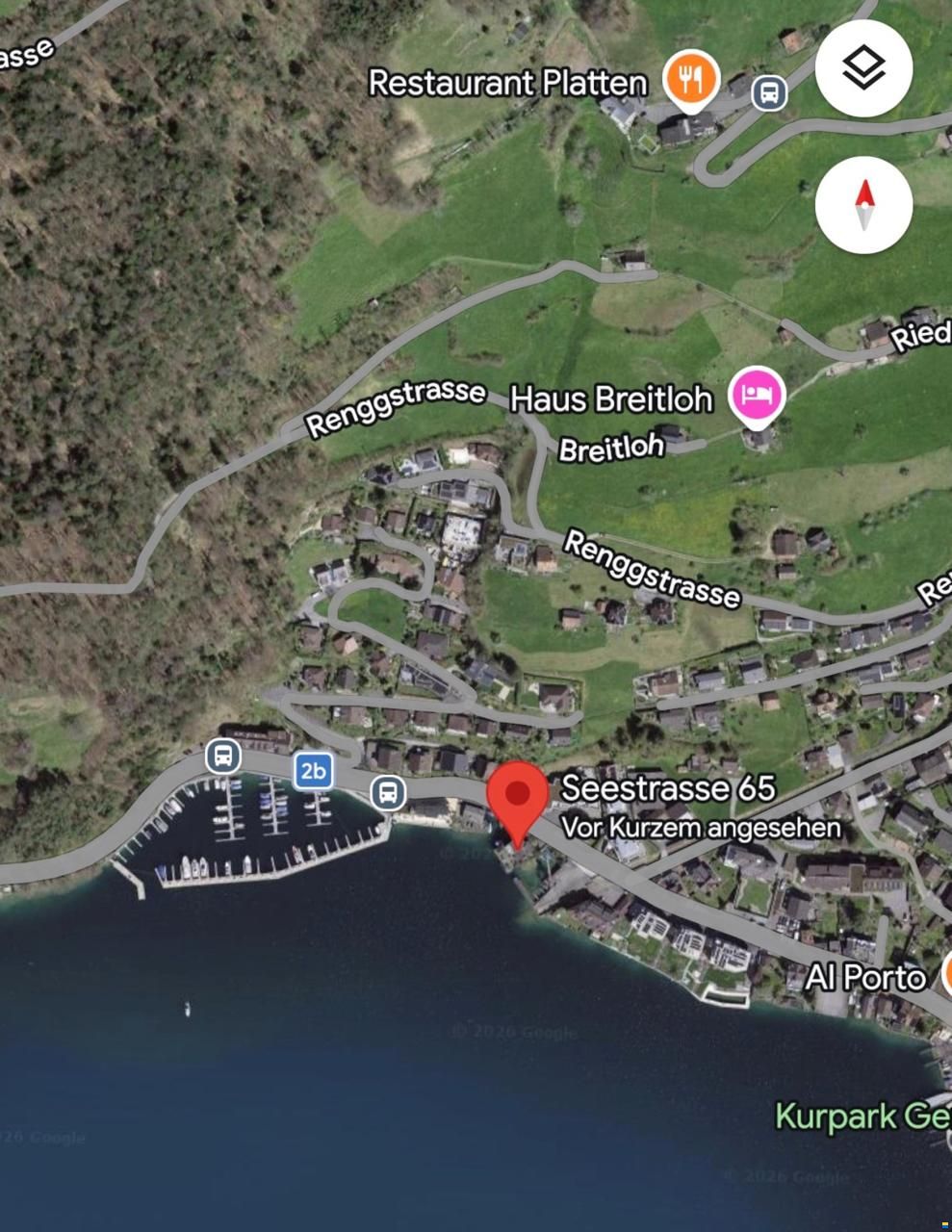 Gedeckter Bootsplatz, Vierwaldst&auml;ttersee