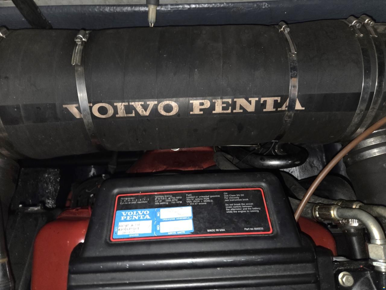 VOLVO PENTA AQ740 A SW