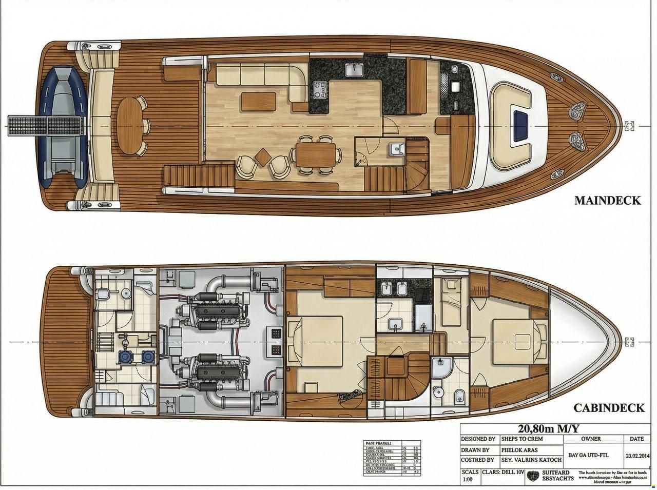 Ses Yachts Custom Trawler 21 m