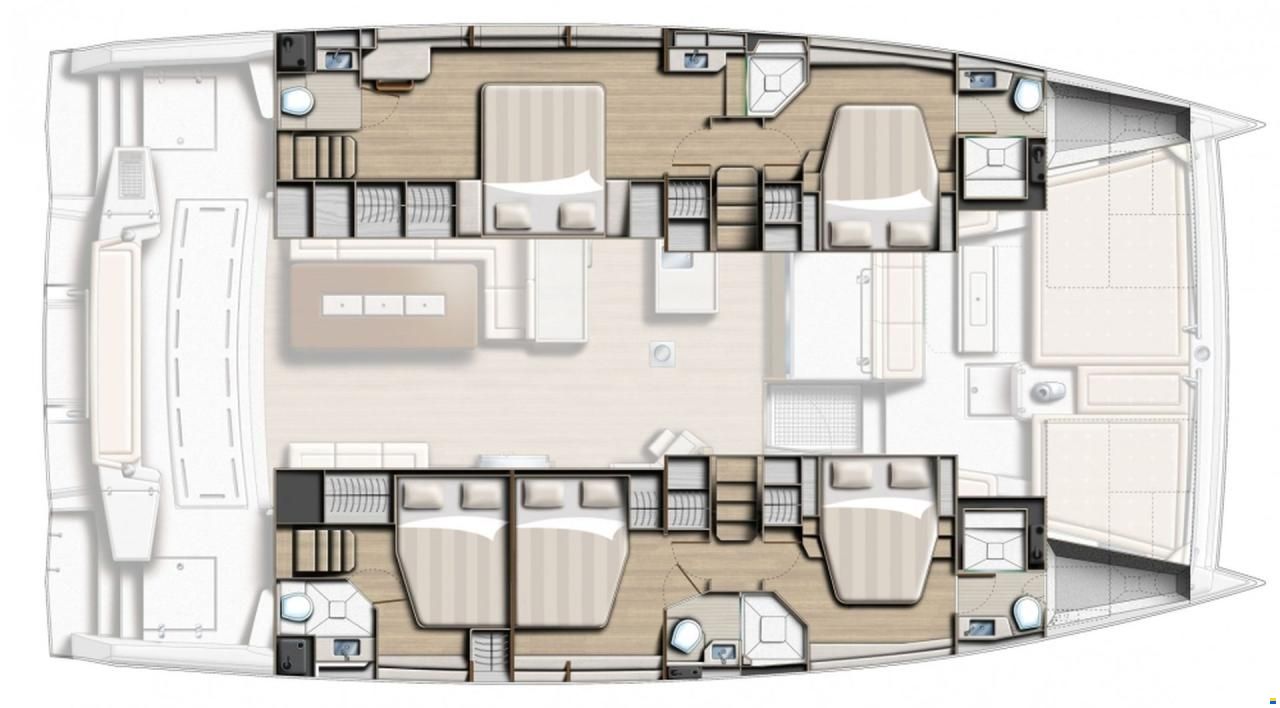 Chantier Catana Bali 5.4