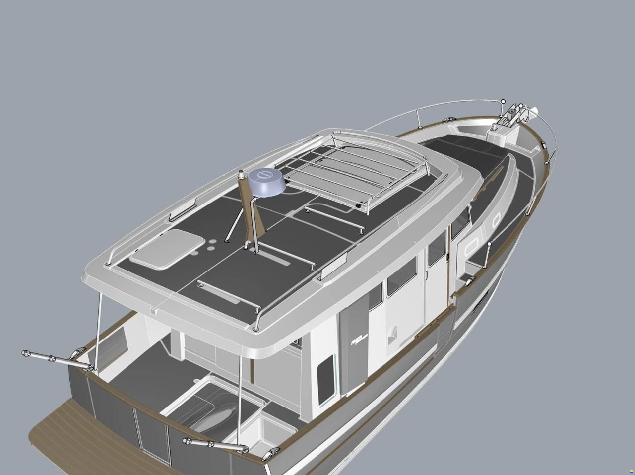 Rhéa 34 Trawler Fly Sedan