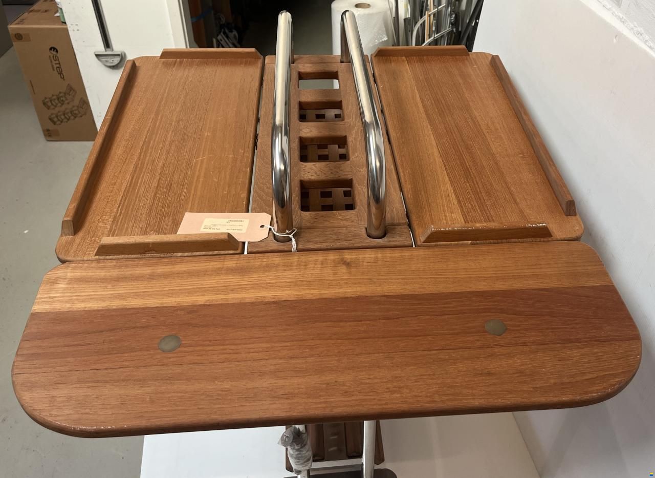 Teak-Cockpittisch 600x300x700mm