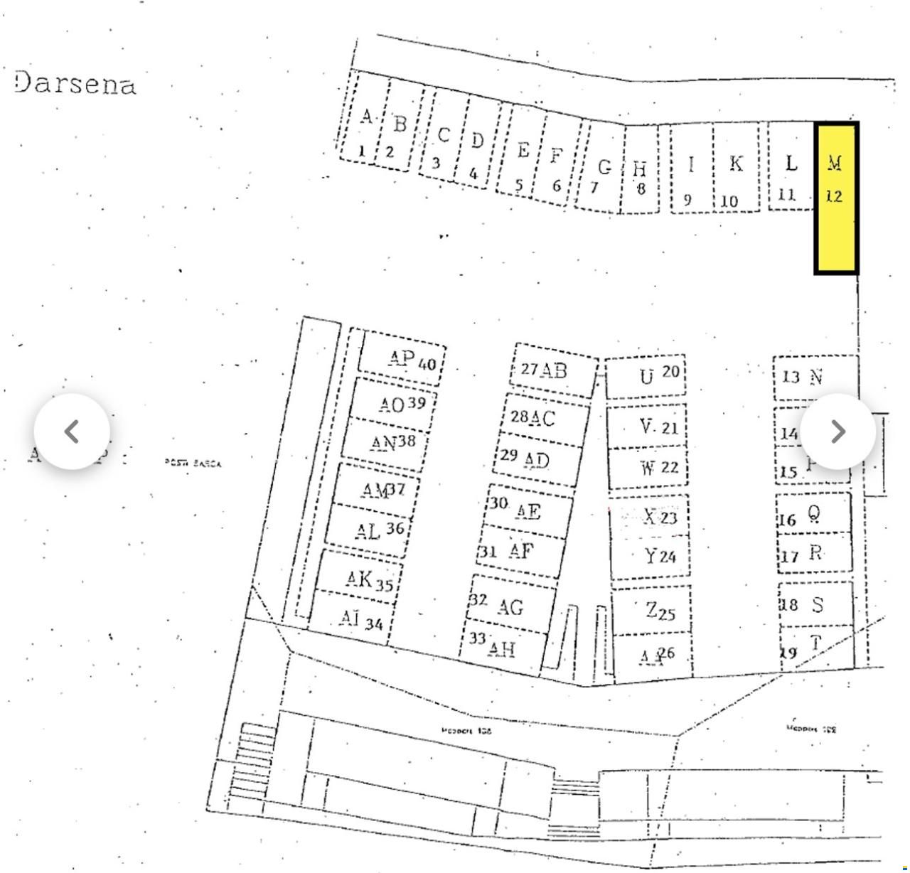 Posteggio barca ampio a Paradiso