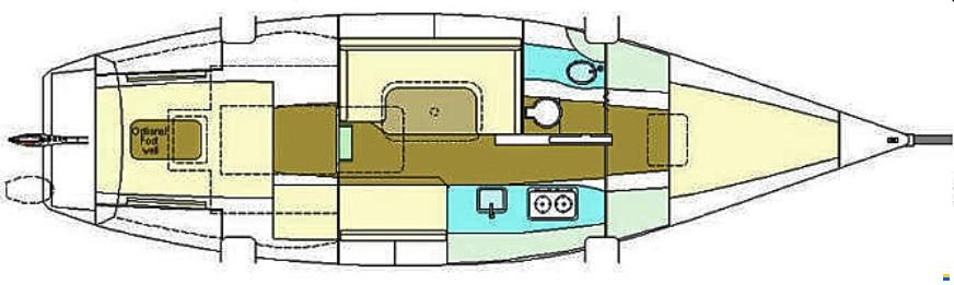 Farrier F32-RX folding trimaran