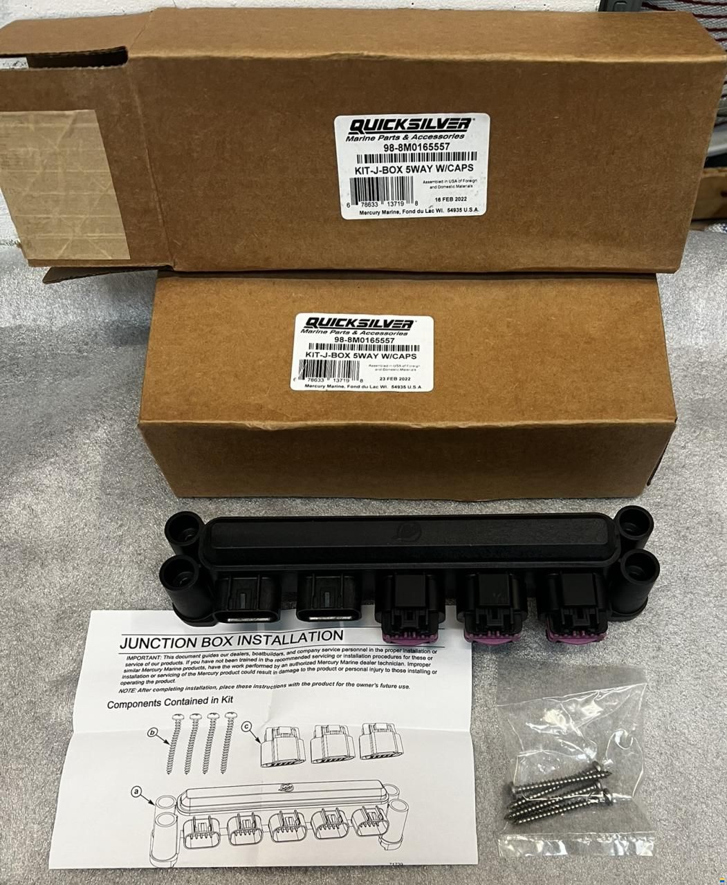 Mercury Pre-Rigging Set