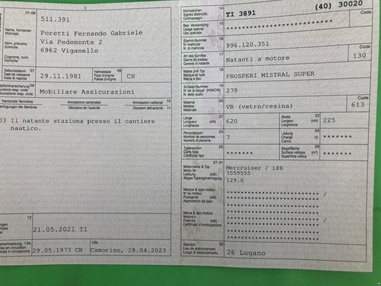 PROSPERI MISTRAL SUPER