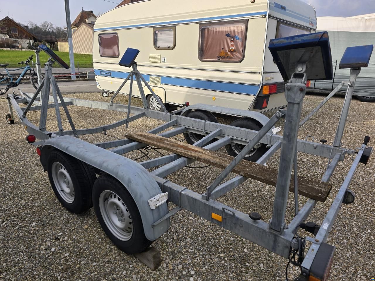 Harbeck Trailer f&uuml;r Segelboot