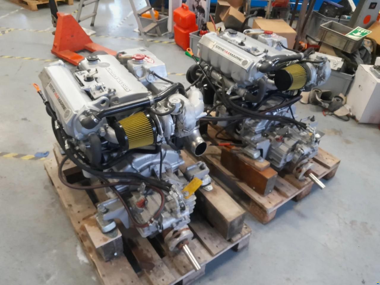 Steyr marine Diesel 144 CV avec inverseur
