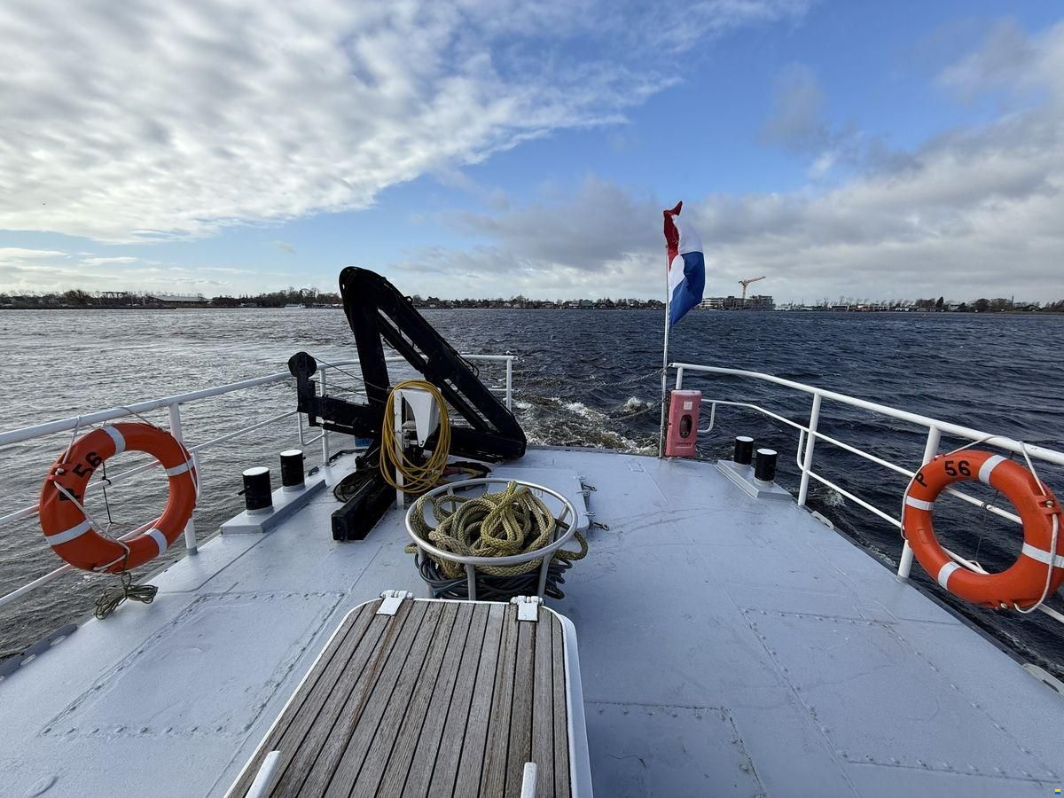 Ex-Patrouille Vaartuig Varend Woonschip