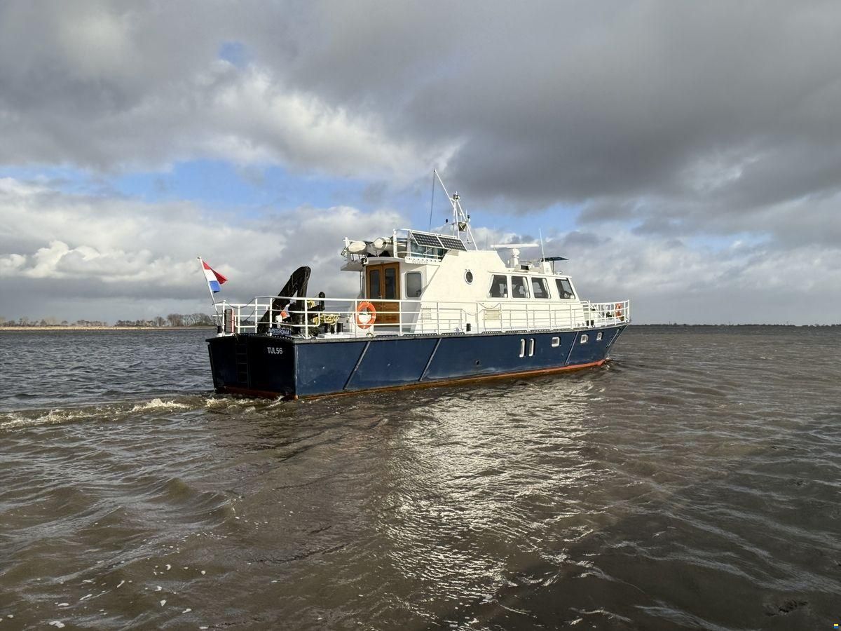 Ex-Patrouille Vaartuig Varend Woonschip